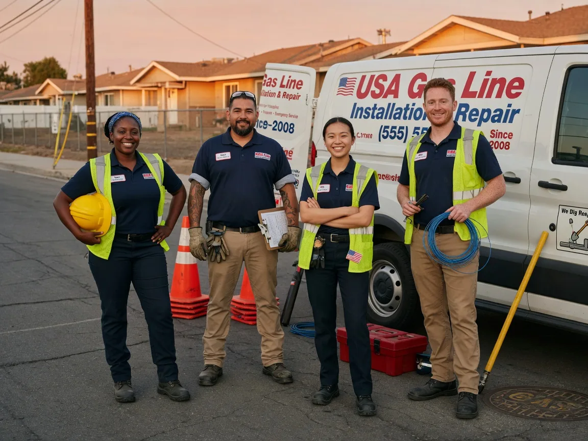 Gas Line Installation company in Benjamin, TX